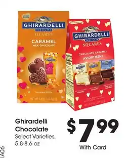 Ralphs Ghirardelli Chocolate offer