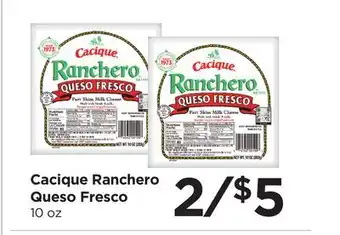 Food 4 Less Cacique Ranchero Queso Fresco offer