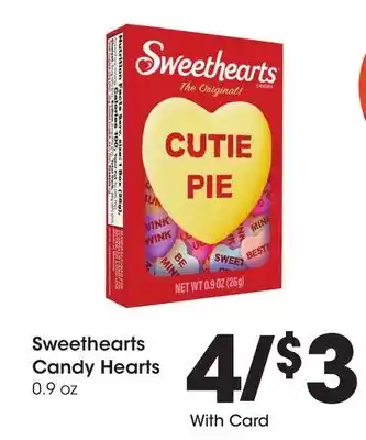 Ralphs Sweethearts Candy Hearts offer