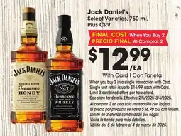 Ralphs Jack Daniel's offer