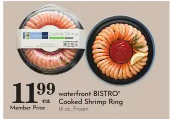 Pavilions waterfront BISTRO Cooked Shrimp Ring offer