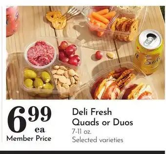 Pavilions Deli Fresh Quads or Duos offer