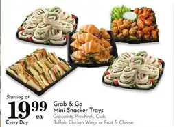 Pavilions Grab & Go Mini Snacker Trays offer