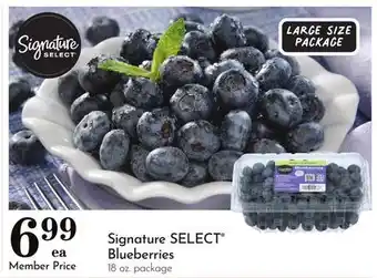 Pavilions Signature SELECT Blueberries offer