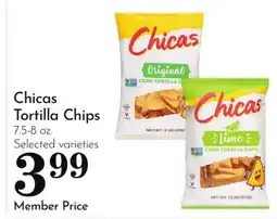 Pavilions Chicas Tortilla Chips offer