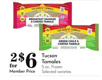 Pavilions Tucson Tamales offer