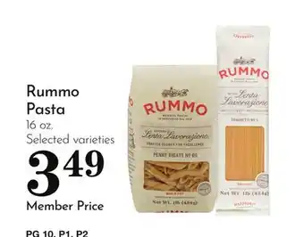 Pavilions Rummo Pasta offer