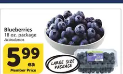 Vons Blueberries offer