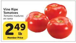 Vons Vine Ripe Tomatoes offer