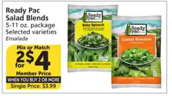 Vons Ready Pac Salad Blends offer