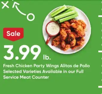 Stater Bros Fresh Chicken Party Wings offer