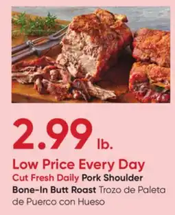 Stater Bros Pork Shoulder Bone-In Butt Roast offer