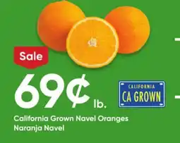 Stater Bros California Grown Navel Oranges Naranja Navel offer