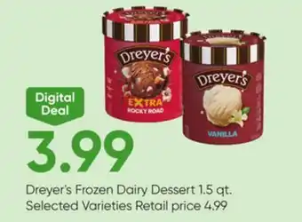 Stater Bros Dreyer's Frozen Dairy Dessert offer