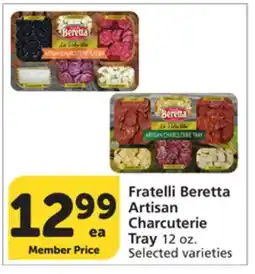 Vons Fratelli Beretta Artisan Charcuterie Tray offer