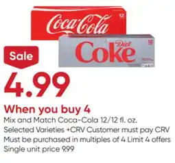 Stater Bros Coca-Cola offer