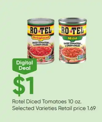 Stater Bros Rotel Diced Tomatoes offer