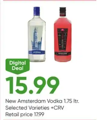 Stater Bros New Amsterdam Vodka offer