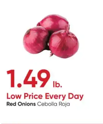 Stater Bros Red Onions offer