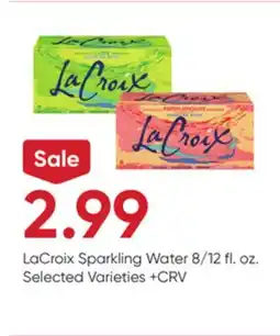 Stater Bros LaCroix Sparkling Water offer