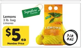 Albertsons Lemons offer