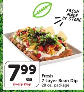 Albertsons Fresh 7 Layer Bean Dip offer