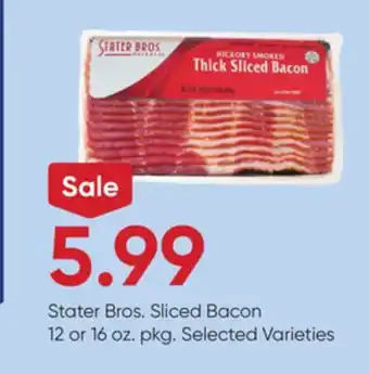 Stater Bros Stater Bros. Sliced Bacon offer