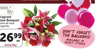 Albertsons Fragrant Rose Bouquet offer