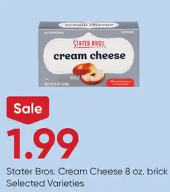 Stater Bros Stater Bros. Cream Cheese offer