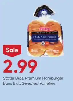 Stater Bros Stater Bros. Premium Hamburger Buns offer