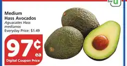 Albertsons Medium Hass Avocados offer