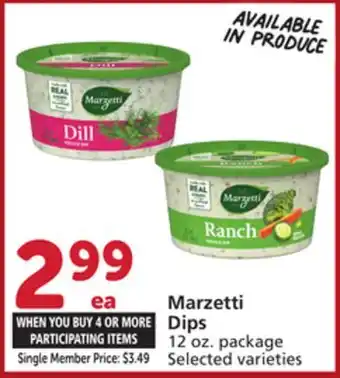 Albertsons Marzetti Dips offer