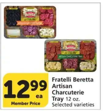 Albertsons Fratelli Beretta Artisan Charcuterie Tray offer