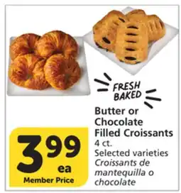 Albertsons 5221297 Chocolate Filled Croissants offer