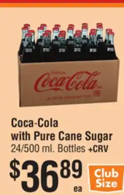 Smart & Final Coca-Cola with Pure Cane Sugar offer