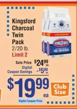 Smart & Final Kingsford Charcoal offer