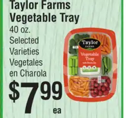 Smart & Final Taylor Farms Vegetable Tray offer