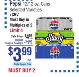 Smart & Final Pepsi offer