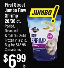 Smart & Final First Street Jumbo Raw Shrimp offer