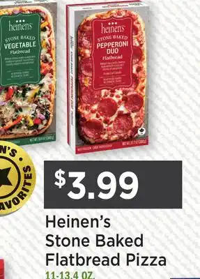 Heinen's Heinen's Stone Baked Flatbread Pizza offer