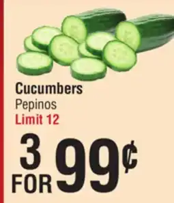 Smart & Final Cucumbers offer