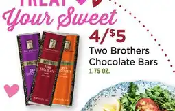 Heinen's Two Brothers Chocolate Bars offer