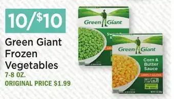 Heinen's Green Giant Frozen Vegetables offer