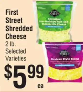 Smart & Final First Street Shredded Cheese offer