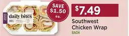 Heinen's Southwest Chicken Wrap offer