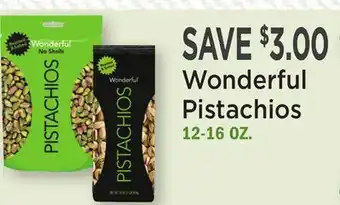 Heinen's Wonderful Pistachios offer