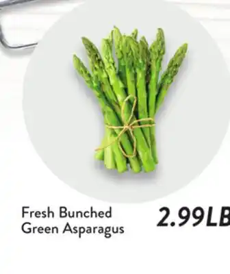 Fresh Thyme Fresh Bunched Green Asparagus offer