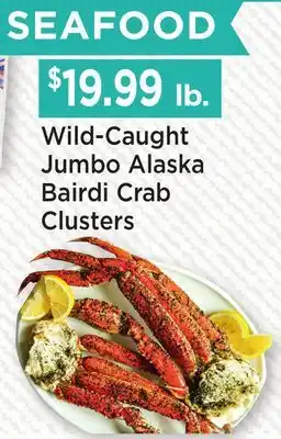 Heinen's Wild-Caught Jumbo Alaska Bairdi Crab Clusters offer