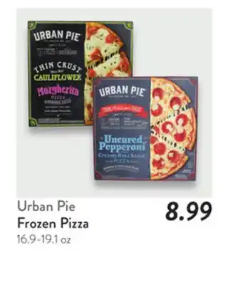 Fresh Thyme Urban Pie Frozen Pizza offer