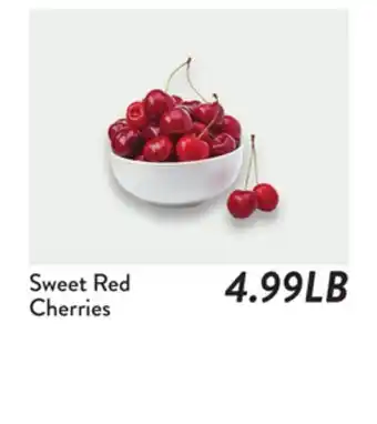 Fresh Thyme Sweet Red Cherries offer